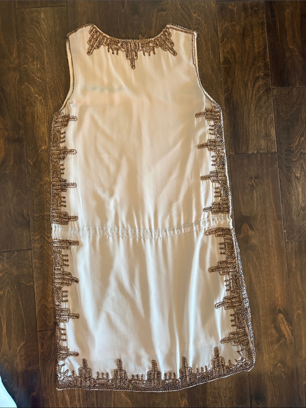 Freeway Beaded Tie Waist Dress - Picture 6 of 6